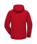 Unisex Workwear Softshell Padded Jacket - SOLID - Red 8726