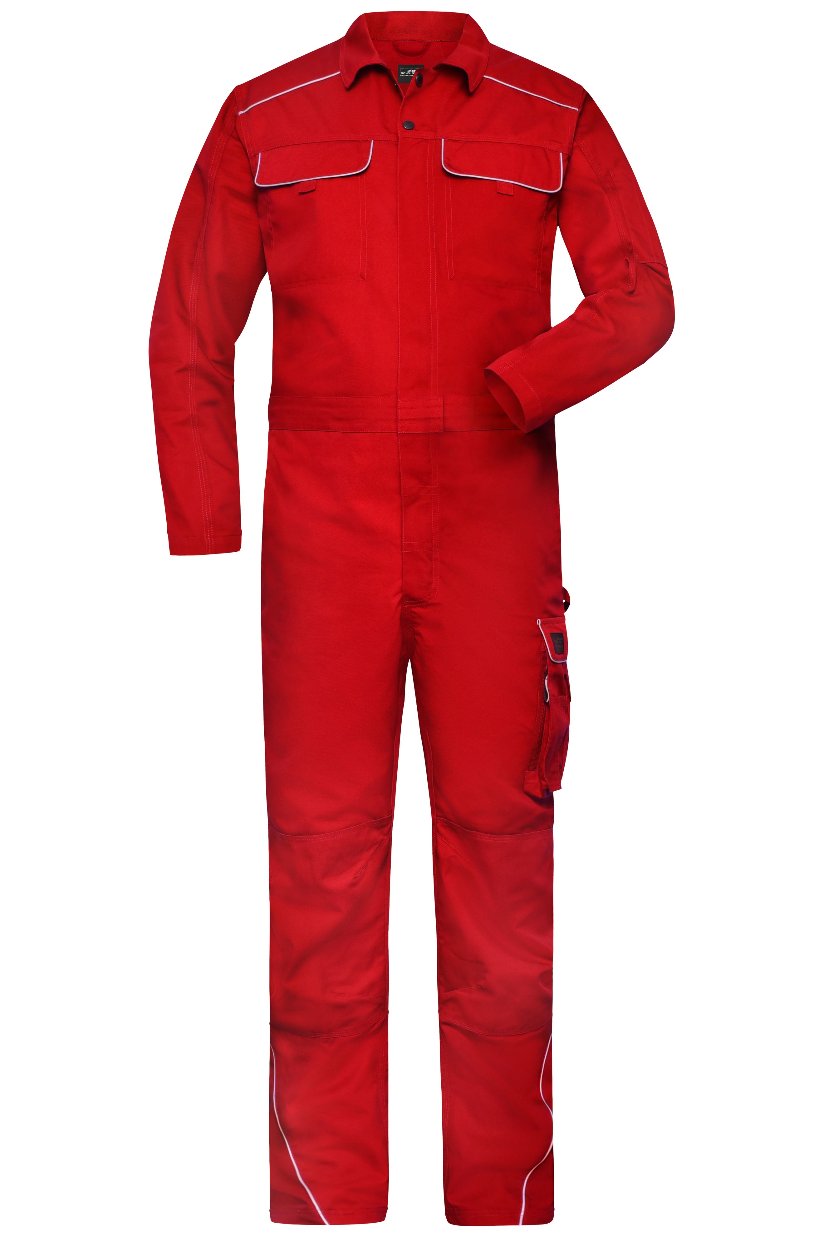 Unisex Work Overall SOLID RedWorkweartextilien