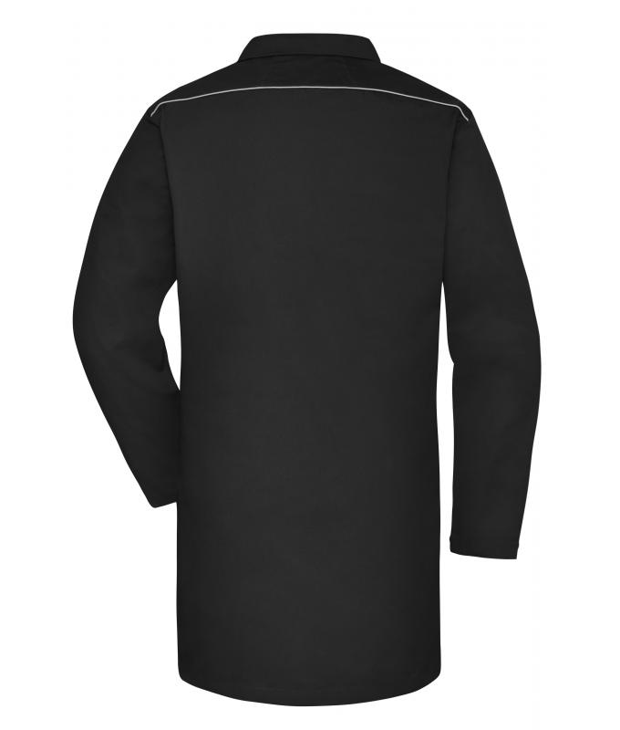 Unisex Work Coat - SOLID - Black 8735