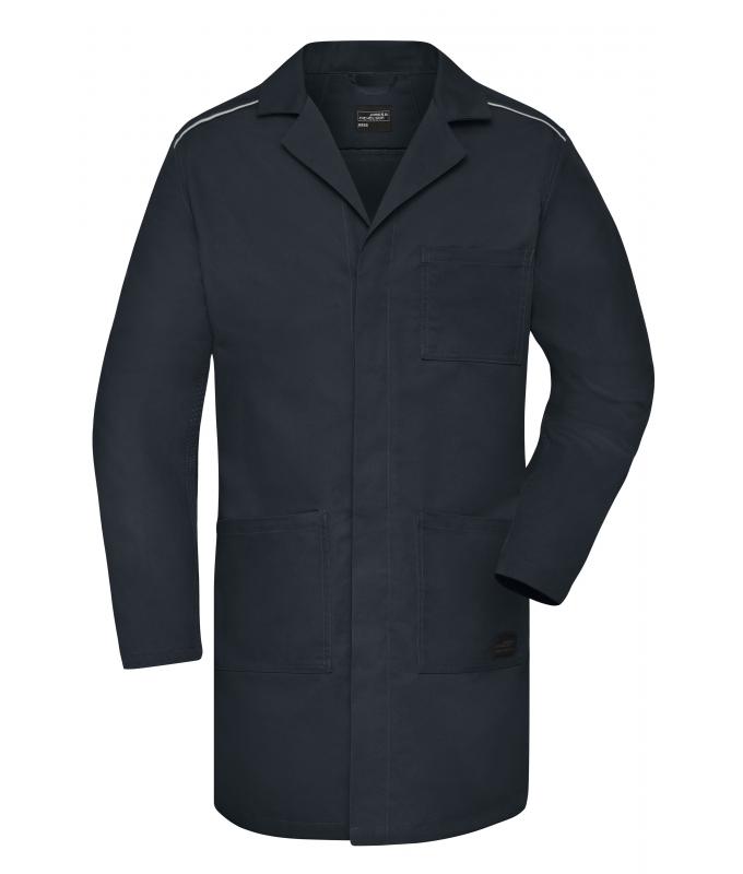 Unisex Work Coat - SOLID - Carbon 8735