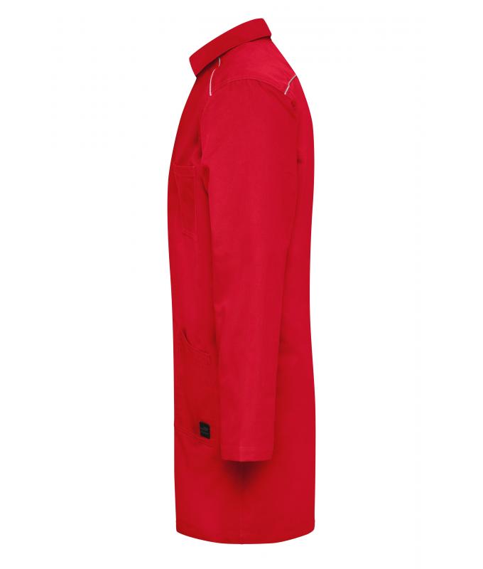 Unisex Work Coat - SOLID - Red 8735