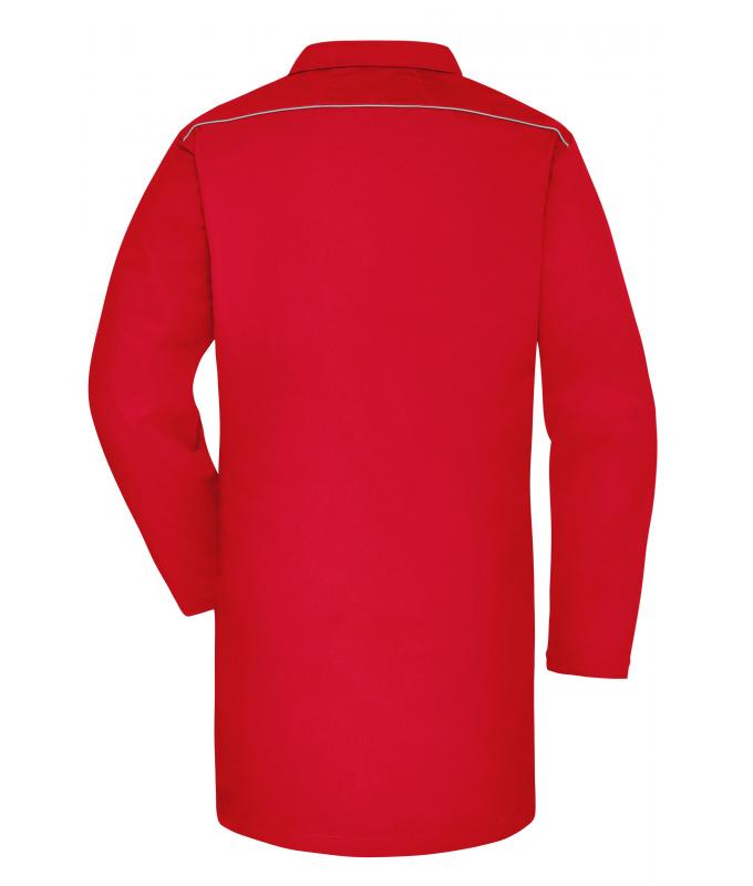 Unisex Work Coat - SOLID - Red 8735