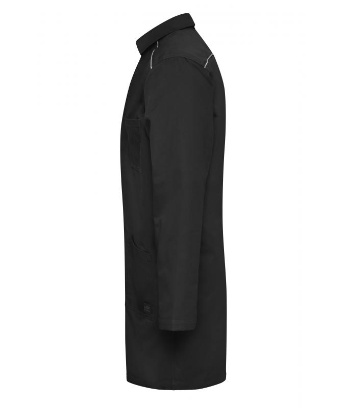 Unisex Work Coat - SOLID - Black 8735