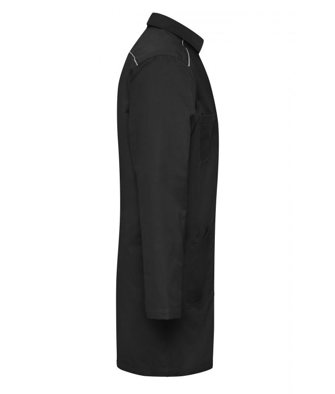 Unisex Work Coat - SOLID - Black 8735