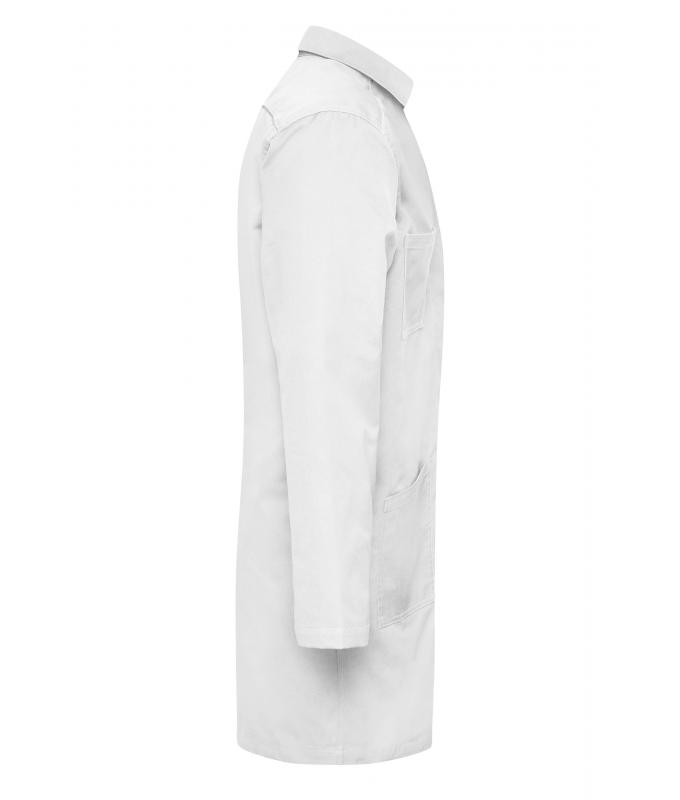 Unisex Work Coat - SOLID - White 8735