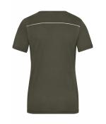 Damen Ladies' Workwear T-Shirt - SOLID - Olive 8711