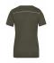 Damen Ladies' Workwear T-Shirt - SOLID - Olive 8711