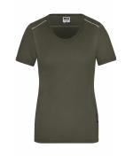 Damen Ladies' Workwear T-Shirt - SOLID - Olive 8711