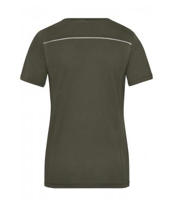 Ladies Ladies' Workwear T-Shirt - SOLID - Olive 8711