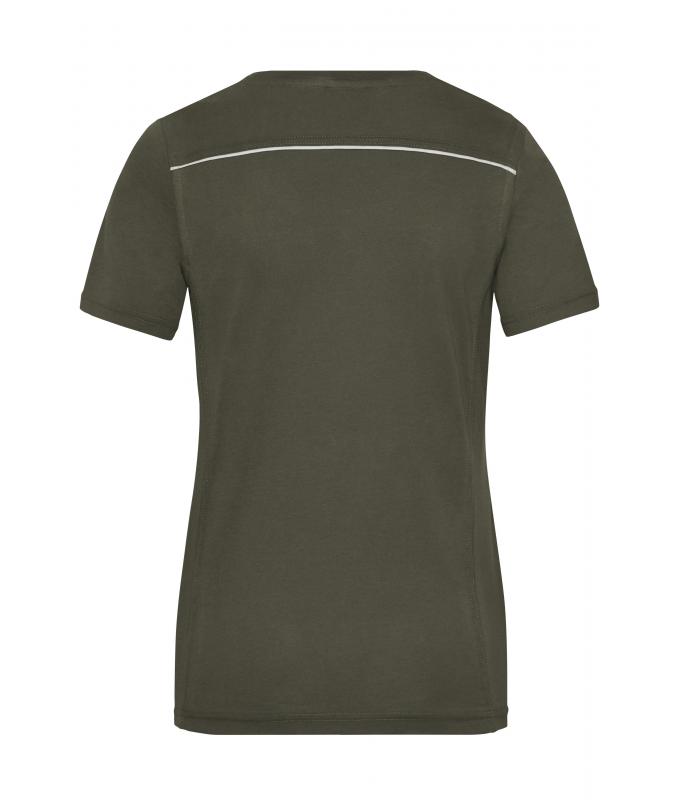 Ladies Ladies' Workwear T-Shirt - SOLID - Olive 8711