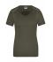 Ladies Ladies' Workwear T-Shirt - SOLID - Olive 8711