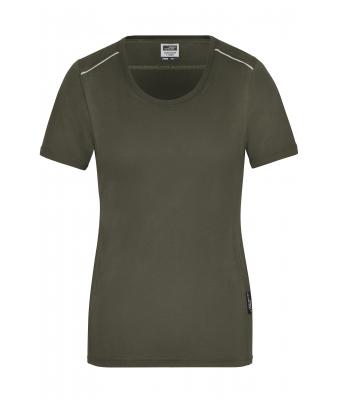 Ladies Ladies' Workwear T-Shirt - SOLID - Olive 8711