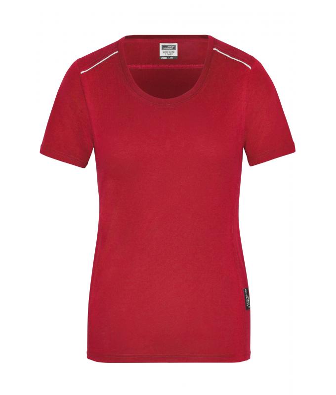 Ladies Ladies' Workwear T-Shirt - SOLID - Red 8711