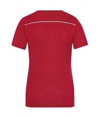Damen Ladies' Workwear T-Shirt - SOLID - Red 8711
