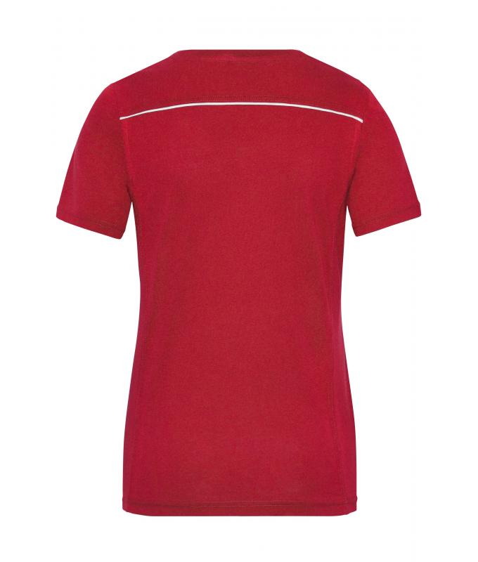 Damen Ladies' Workwear T-Shirt - SOLID - Red 8711