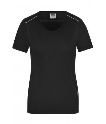 Damen Ladies' Workwear T-Shirt - SOLID - Black 8711