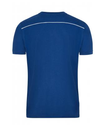 Men Men's Workwear T-Shirt - SOLID -   OCS Blended Dark-royal 8712