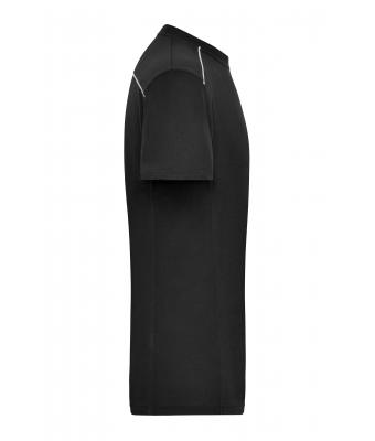 Herren Men's Workwear T-Shirt - SOLID -   OCS Blended Black 8712