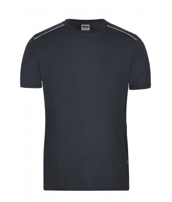 Men Men's Workwear T-Shirt - SOLID - Carbon 8712