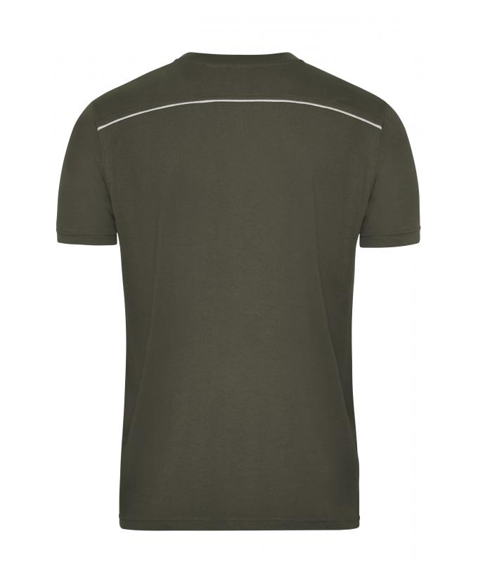 Herren Men's Workwear T-Shirt - SOLID - OCS Blended Olive 8712