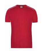 Men Men's Workwear T-Shirt - SOLID - OCS Blended Red 8712