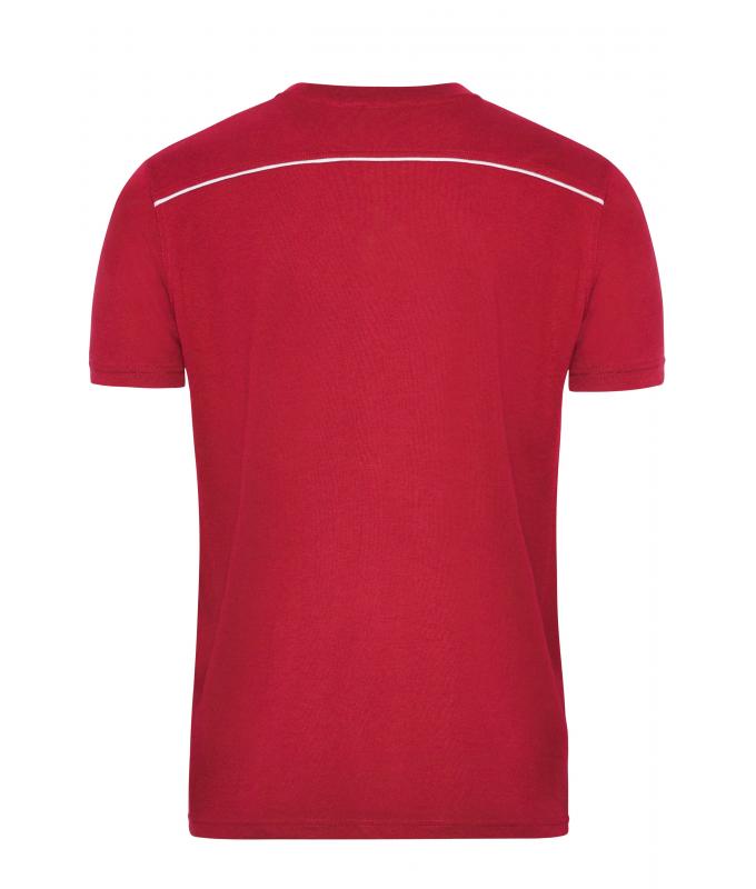 Herren Men's Workwear T-Shirt - SOLID - OCS Blended Red 8712