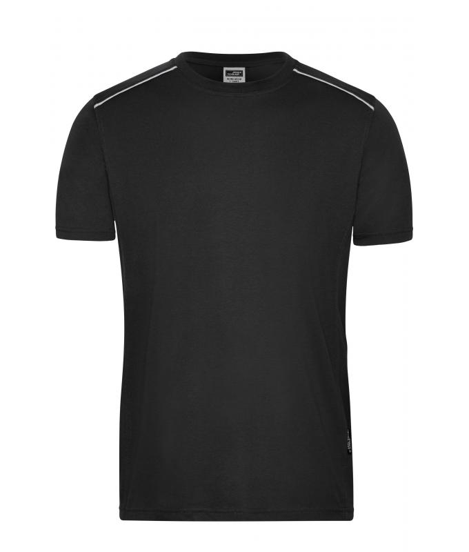 Herren Men's Workwear T-Shirt - SOLID - OCS Blended Black 8712