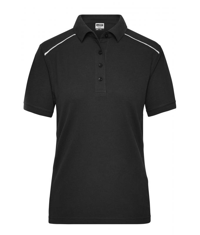 Ladies Ladies' Workwear Polo - SOLID - Black 8709