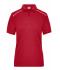 Damen Ladies' Workwear Polo - SOLID - Red 8709