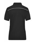 Damen Ladies' Workwear Polo - SOLID - Black 8709