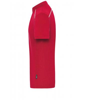 Men Men's  Workwear Polo - SOLID -   OCS Blended Red 8710