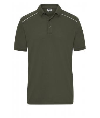 Men Men's  Workwear Polo - SOLID - Olive 8710