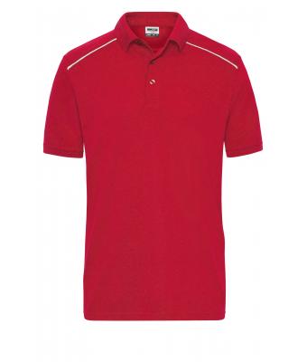 Herren Men's  Workwear Polo - SOLID - Red 8710