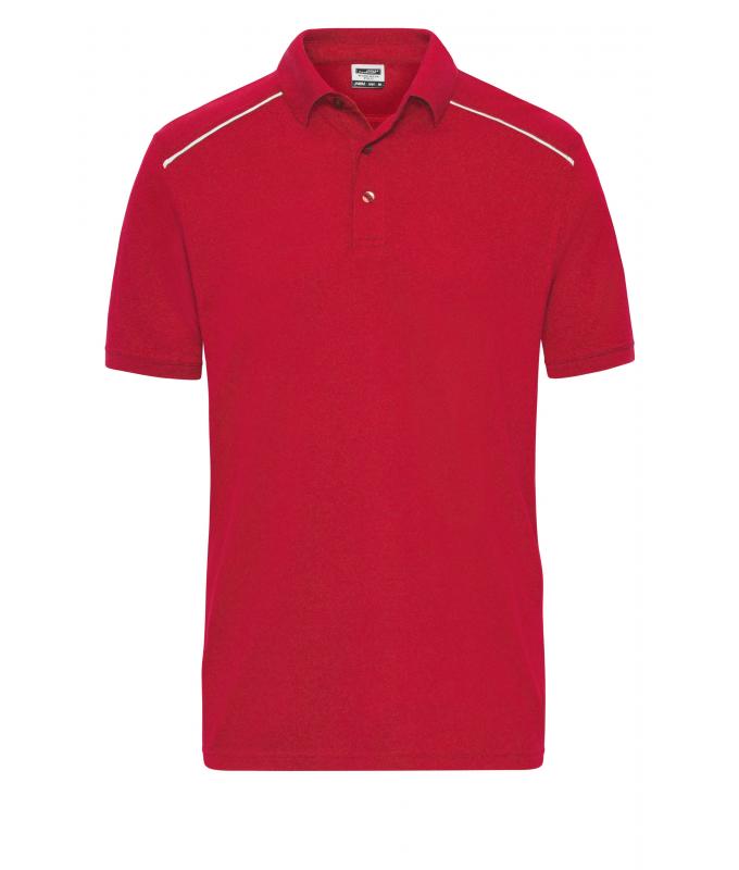 Herren Men's Workwear Polo - SOLID - OCS Blended Red 8710