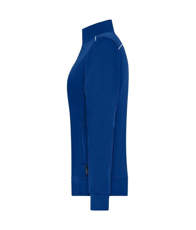 Damen Ladies' Workwear Sweat Jacket - SOLID - Dark-royal 8727
