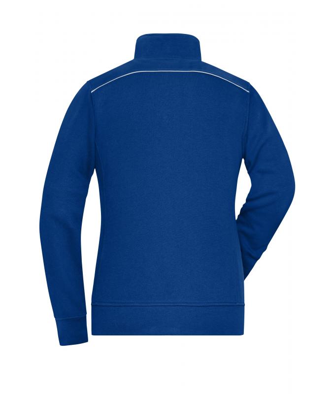 Damen Ladies' Workwear Sweat Jacket - SOLID - Dark-royal 8727