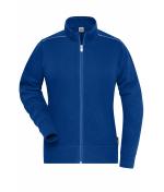 Damen Ladies' Workwear Sweat Jacket - SOLID - Dark-royal 8727