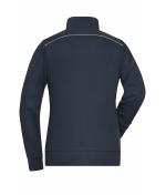 Damen Ladies' Workwear Sweat Jacket - SOLID - Navy 8727
