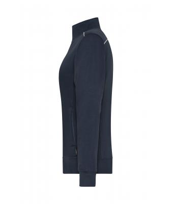 Ladies Ladies' Workwear Sweat Jacket - SOLID - Navy 8727