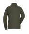 Damen Ladies' Workwear Sweat-Jacket - SOLID - Olive 8727