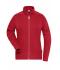 Damen Ladies' Workwear Sweat-Jacket - SOLID - Red 8727