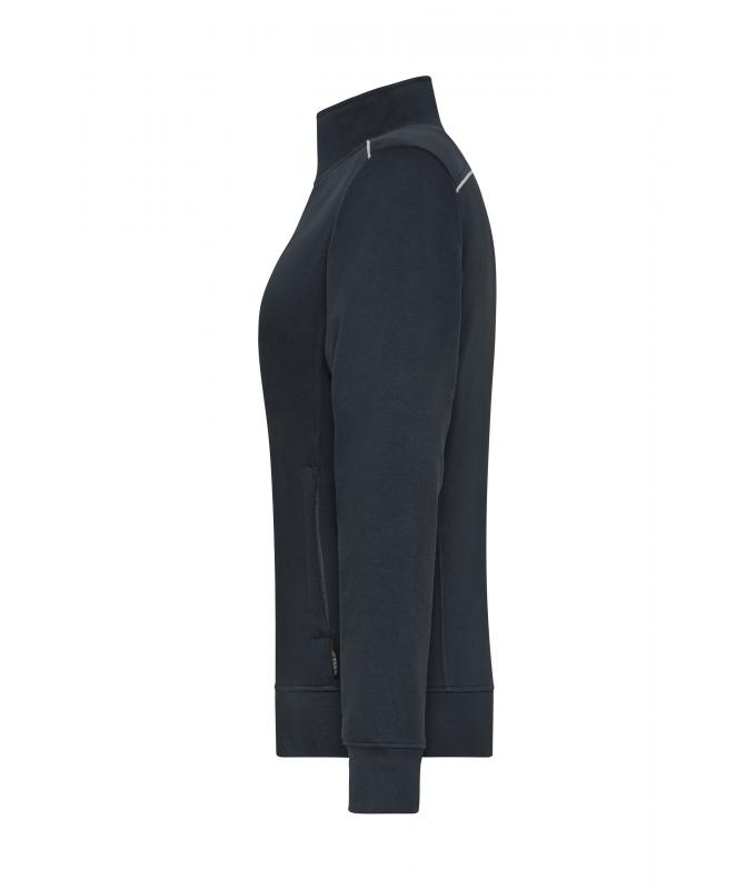 Ladies Ladies' Workwear Sweat Jacket - SOLID - Carbon 8727