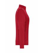 Ladies Ladies' Workwear Sweat Jacket - SOLID - Red 8727