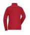 Damen Ladies' Workwear Sweat-Jacket - SOLID - Red 8727