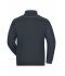 Men Men's Workwear Sweat-Jacket - SOLID - Carbon 8728