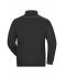Unisex Workwear Sweat Jacket - SOLID - Black 8728