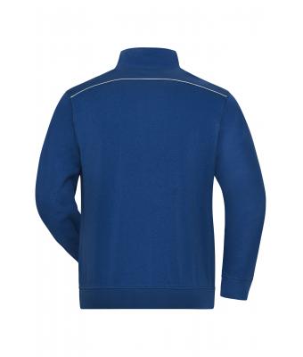 Unisex Workwear Sweat Jacket - SOLID - Dark-royal 8728