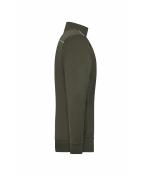 Unisex Workwear Sweat Jacket - SOLID - Olive 8728