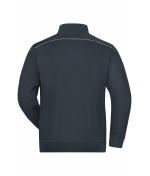 Unisex Workwear Sweat Jacket - SOLID - Carbon 8728