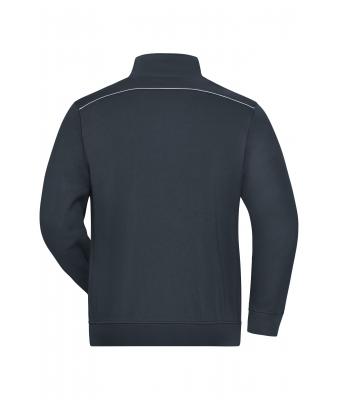 Unisex Workwear Sweat Jacket - SOLID - Carbon 8728